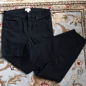 JCrew Lookout High Rise Jeans in Black